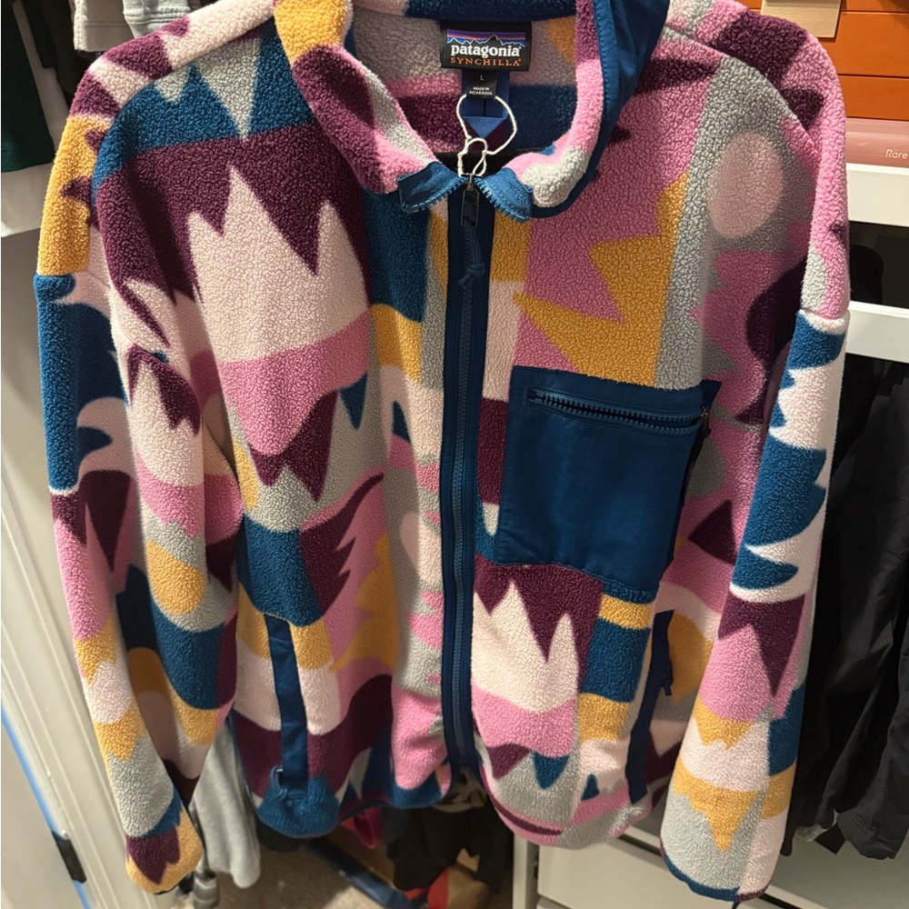 Patagonia Colorful Fleece Jacket